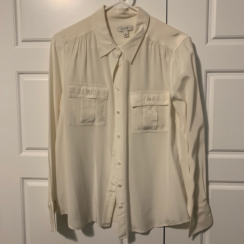 Jcrew silk top
